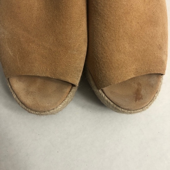 Schutz Thalia Espadrille Platform Wedge Slide Sandals - Picture 4 of 9